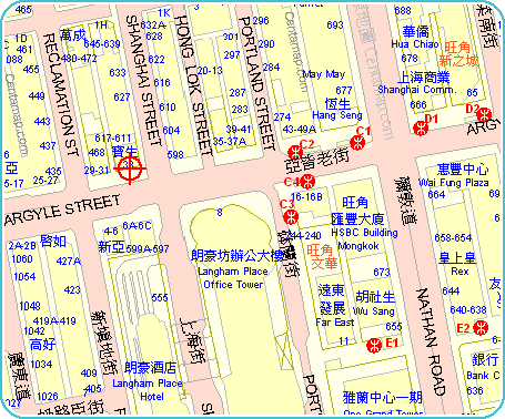 mongkok map